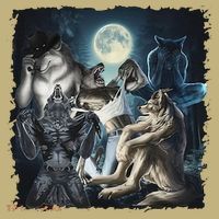 Wolf Ripping Werewolf Alpha Wolf Funny Oddly Meme Long Sleeve Shirt thumb 2
