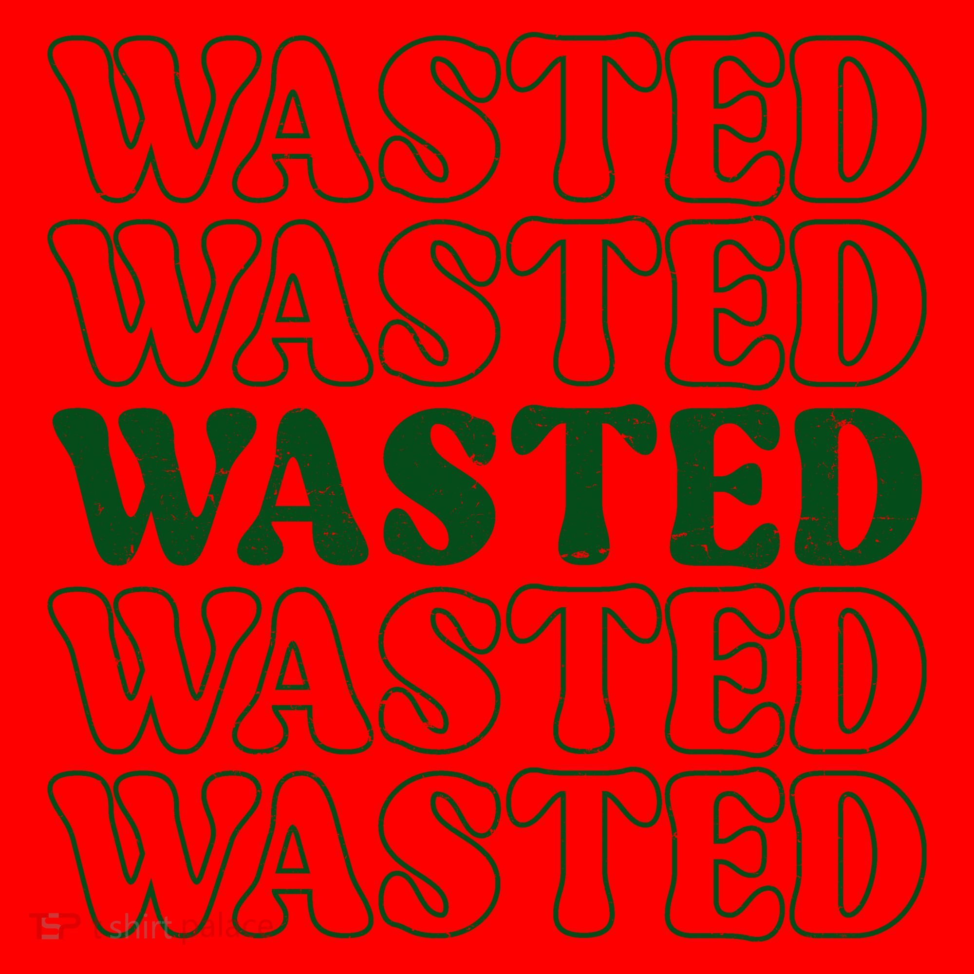 Wasted Retro Santa Hat