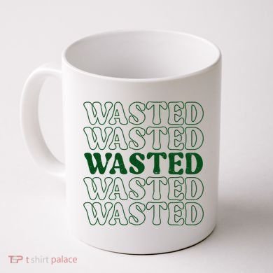 Wasted Retro Coffee Mug