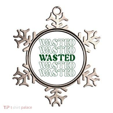 Wasted Retro Ornament