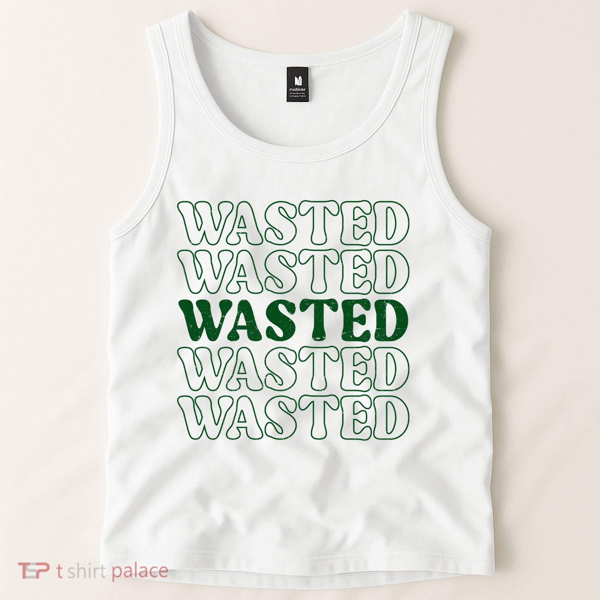 Wasted Retro Tank Top