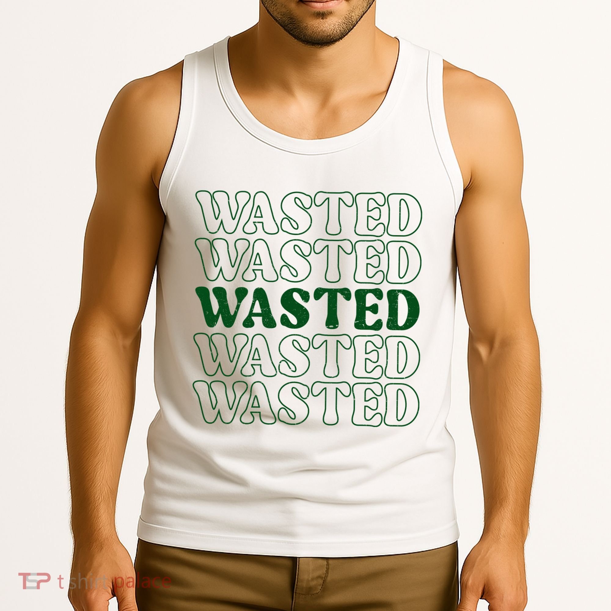 Wasted Retro Tank Top