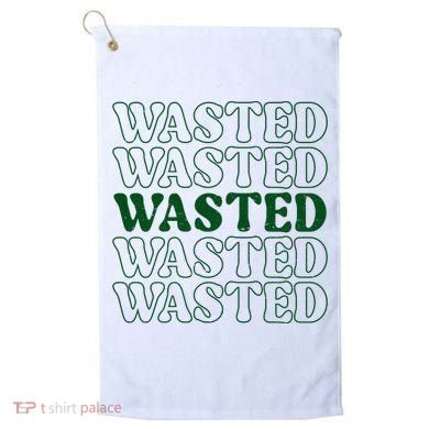 Wasted Retro Golf Towel