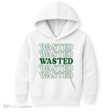 Wasted Retro Kids Hoodie