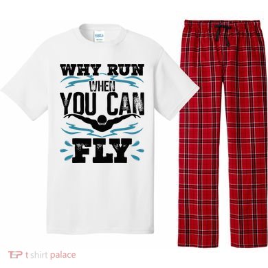 Why Run When You Can Fly Pajama Set