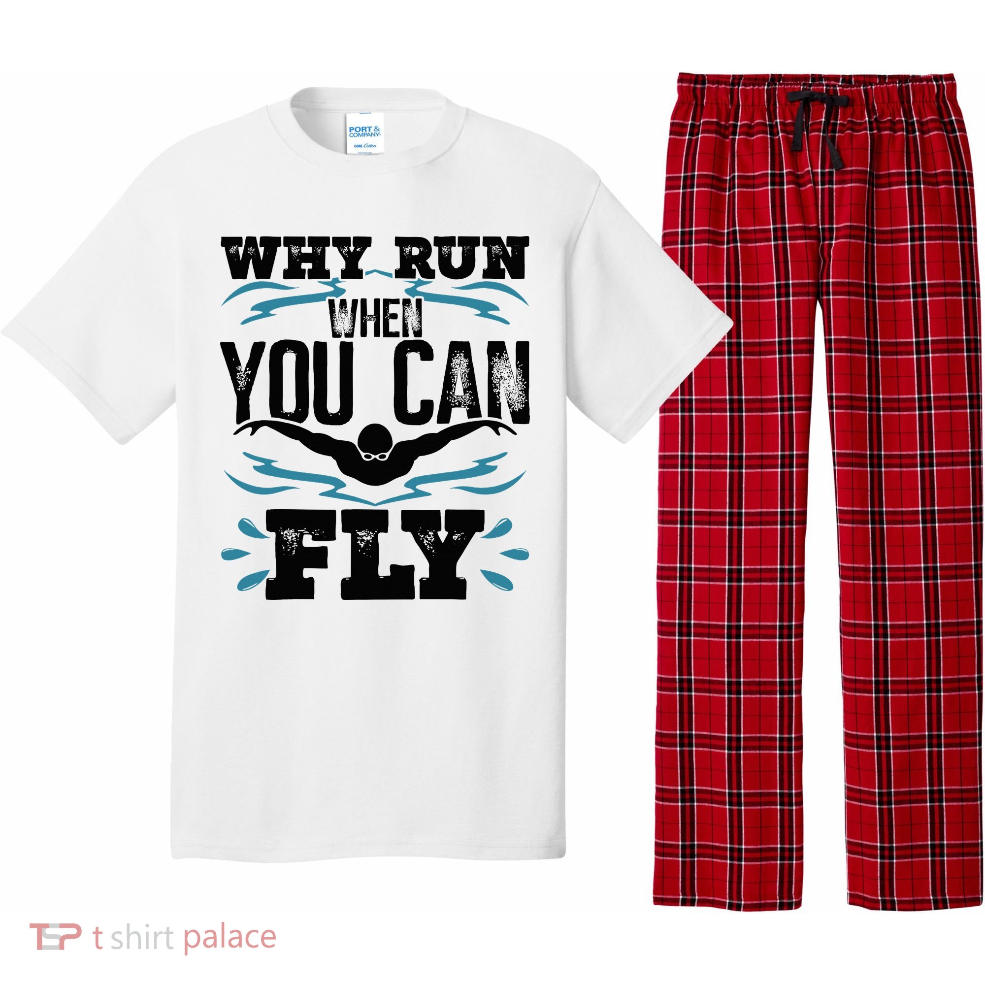Why Run When You Can Fly Pajama Set