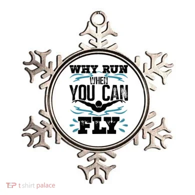 Why Run When You Can Fly Ornament