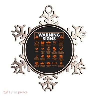 Warning Signs 101 Funny Car Mechanic Gift Gift Car Funny Ornament
