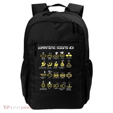 Warning Signs 101 Backpack