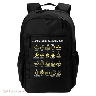 Warning Signs 101 Backpack