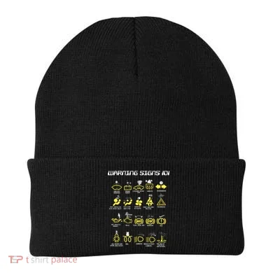 Warning Signs 101 Beanie