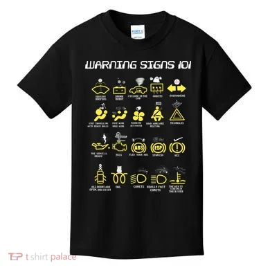 Warning Signs 101 Kids T-Shirt