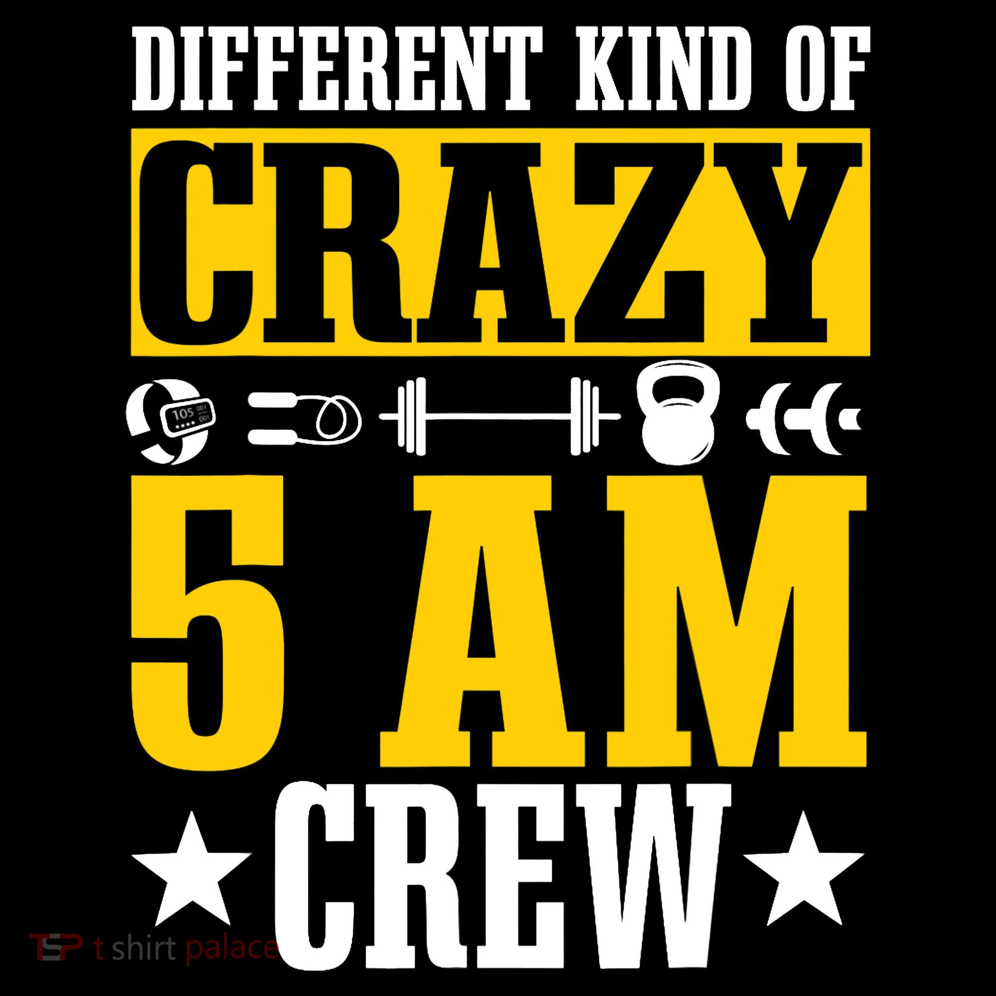 Workout Squad 5AM Crew Funny Gym Quote Hoodie