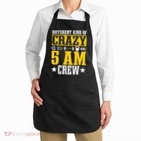 Workout Squad 5AM Crew Funny Gym Quote Apron thumb 2