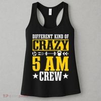 Workout Squad 5AM Crew Funny Gym Quote Women's Tank Top thumb 3