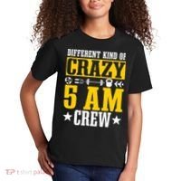 Workout Squad 5AM Crew Funny Gym Quote Kids T-Shirt thumb 2