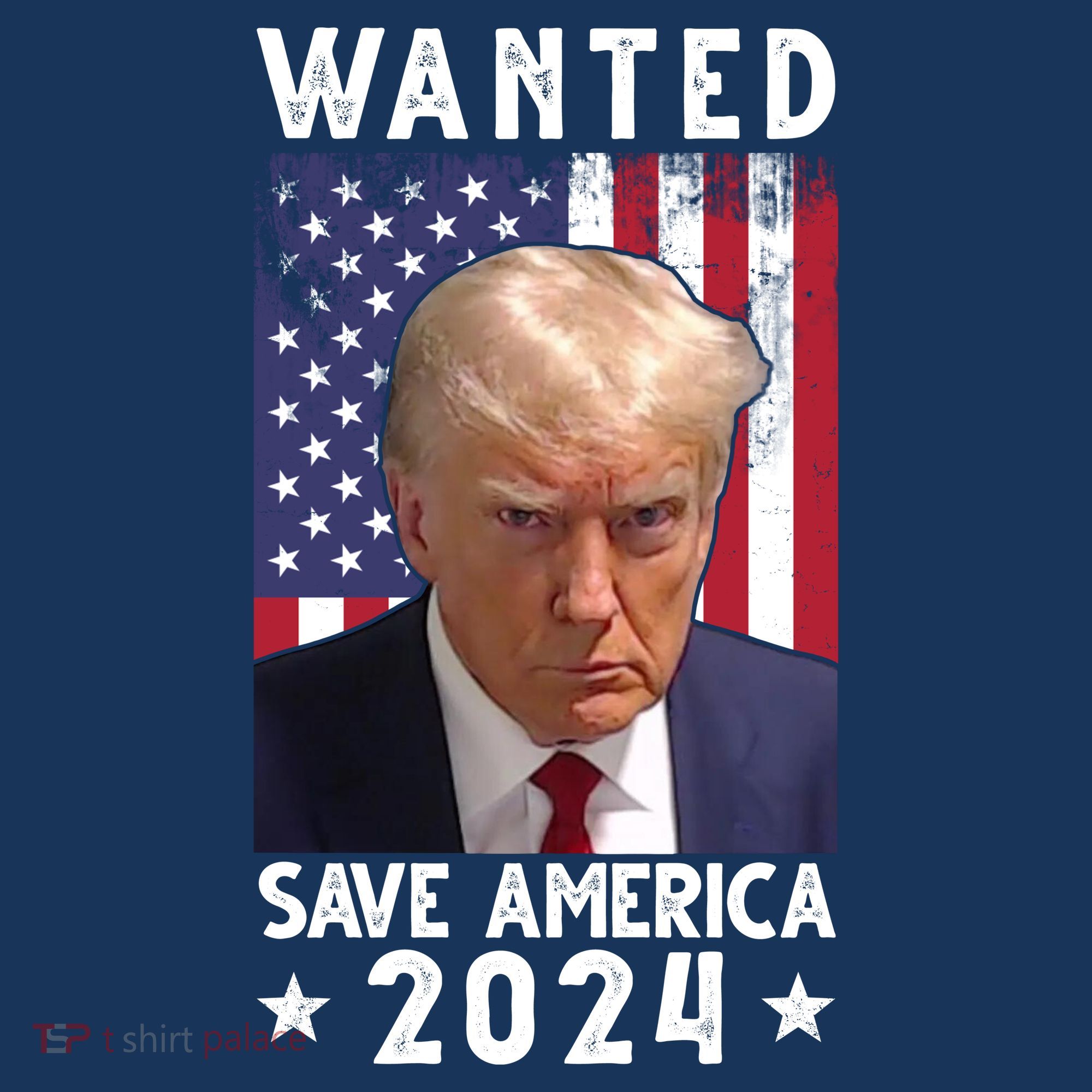 Wanted Save America 2024 Donald Trump USA Flag Women's Hoodie