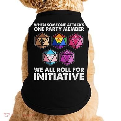 When Someone Attacks One Party Member We Roll For Initiative Doggie Tank