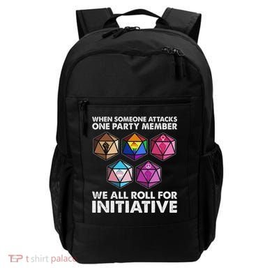 When Someone Attacks One Party Member We Roll For Initiative Backpack