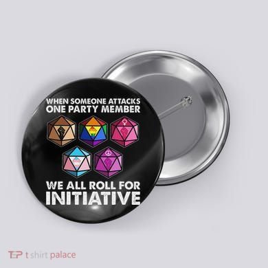 When Someone Attacks One Party Member We Roll For Initiative Button