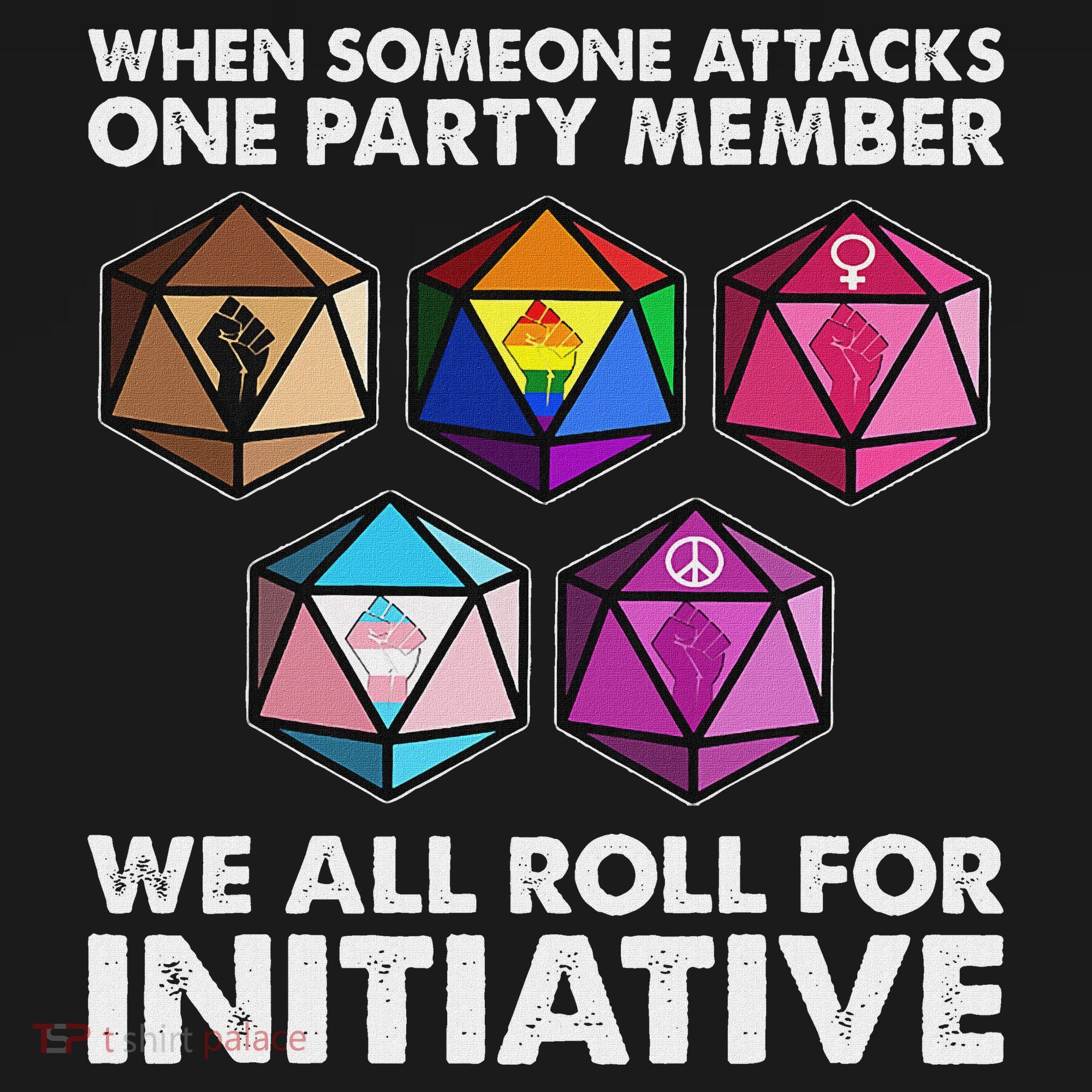 When Someone Attacks One Party Member We Roll For Initiative Coaster