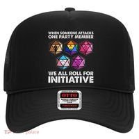 When Someone Attacks One Party Member We Roll For Initiative Hat thumb 0