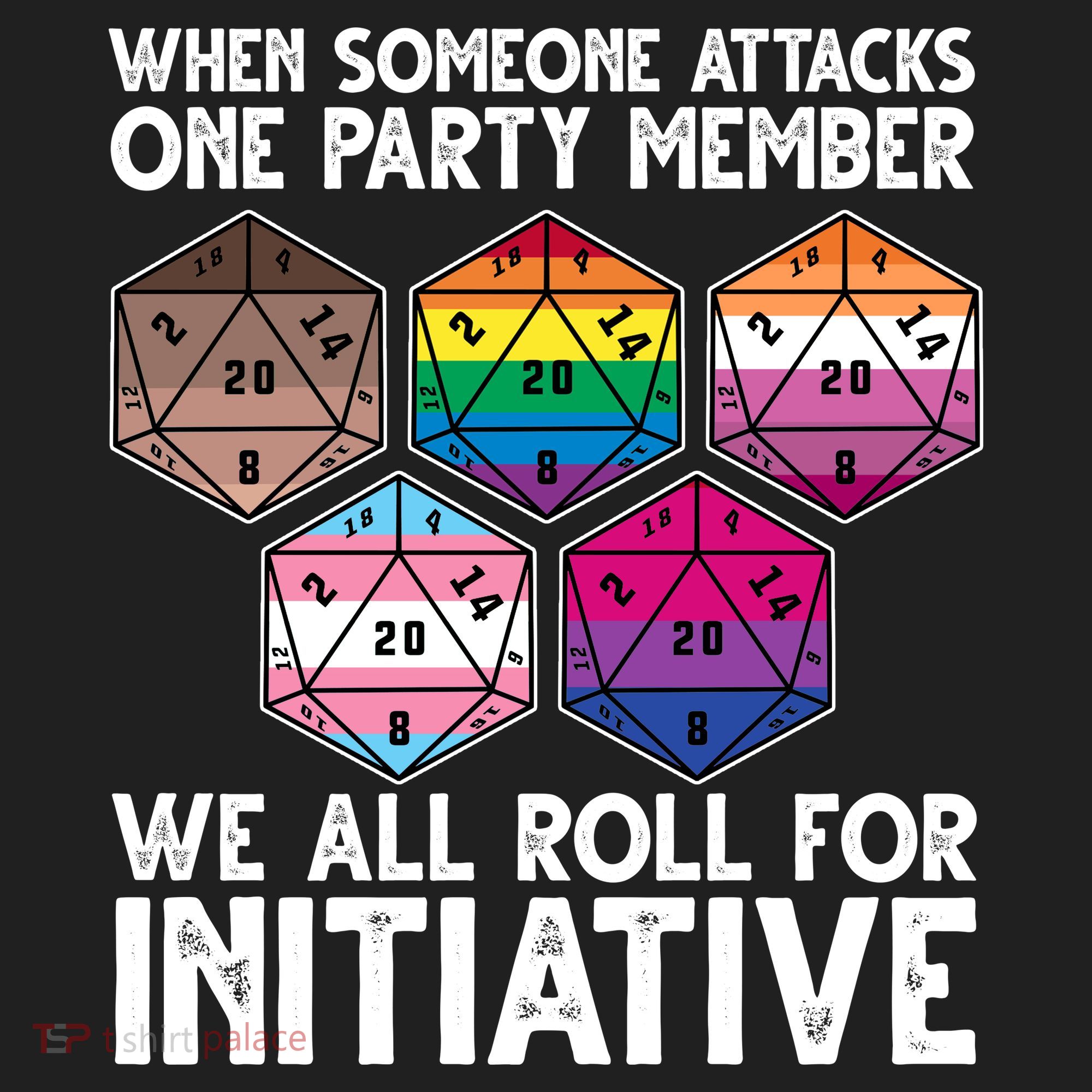 When Someone Attacks One Party Member We All Roll For Initiative Women's Sweatshirt