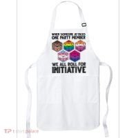 When Someone Attacks One Party Member We All Roll For Initiative Apron thumb 0