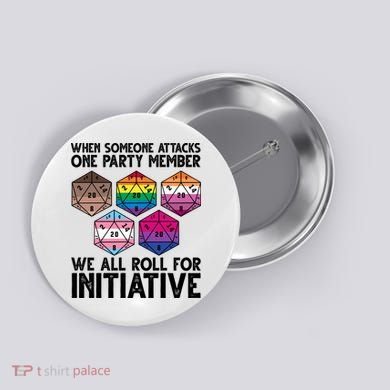 When Someone Attacks One Party Member We All Roll For Initiative Button