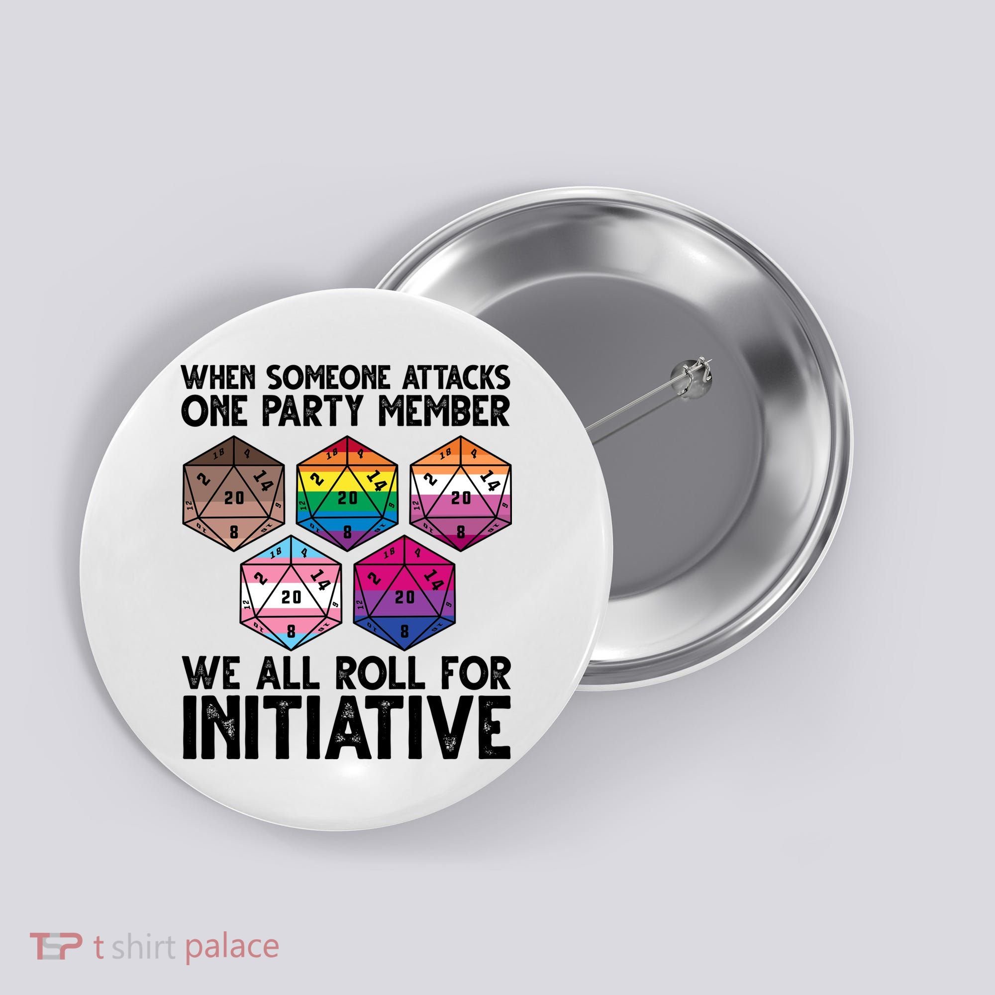 When Someone Attacks One Party Member We All Roll For Initiative Button