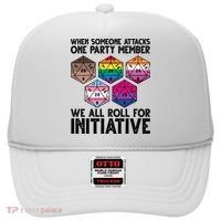 When Someone Attacks One Party Member We All Roll For Initiative Hat thumb 0