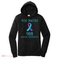 Womens Suicide Awareness 988 Shirt Suicide Prevention 988 Shirt Women's Hoodie thumb 0