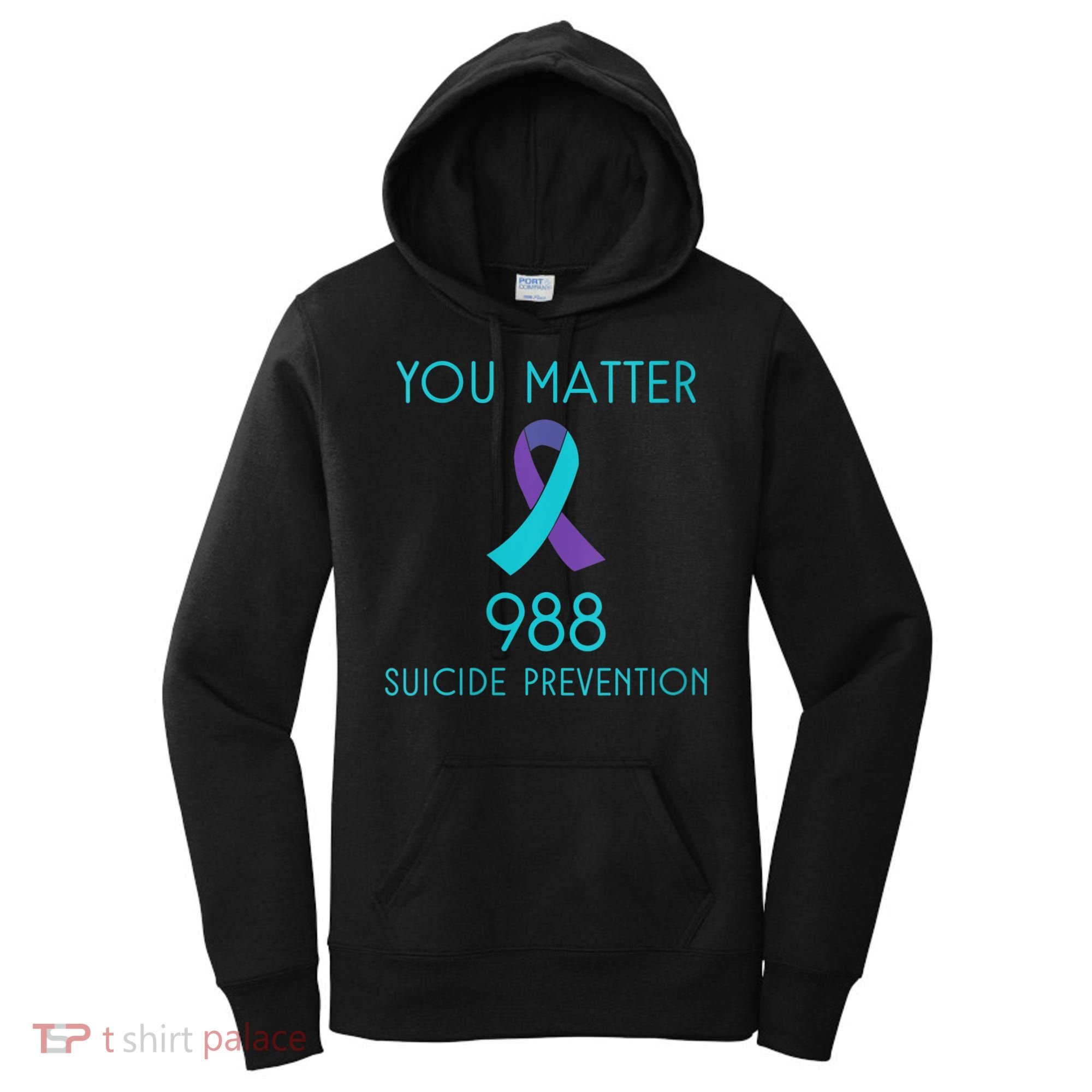 Womens Suicide Awareness 988 Shirt Suicide Prevention 988 Shirt Women's Hoodie