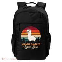 Wanna Smoke Alpaca Bowl Funny Alpaca Backpack thumb 0