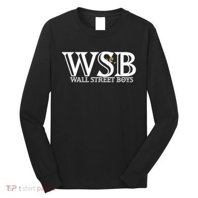 WSB Wall Street Boys  Long Sleeve Shirt