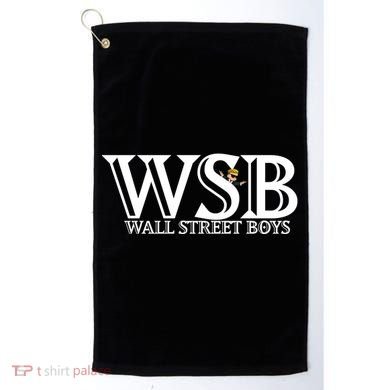WSB Wall Street Boys  Golf Towel