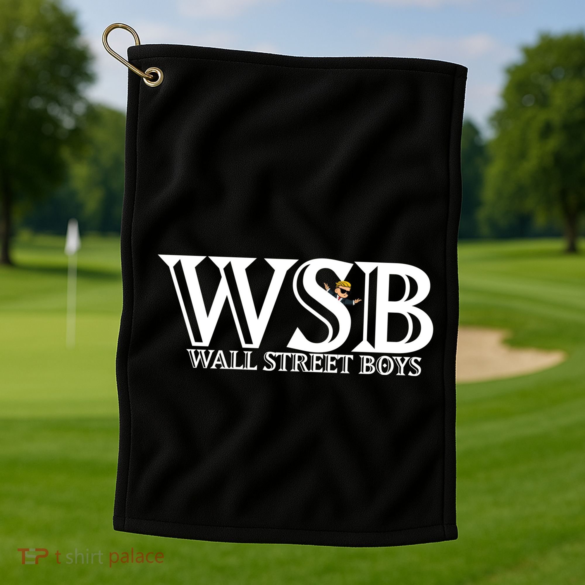 WSB Wall Street Boys  Golf Towel