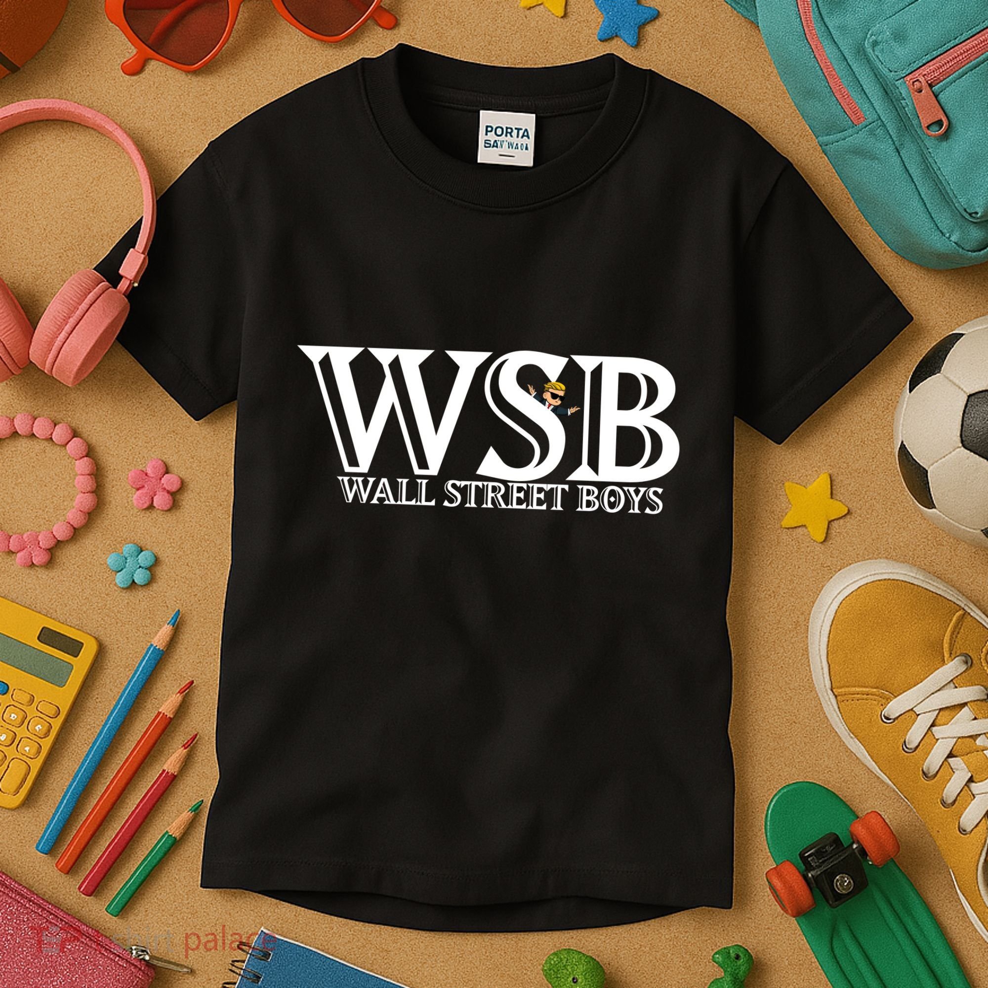 WSB Wall Street Boys  Kids T-Shirt