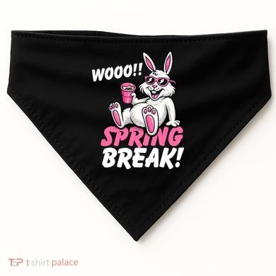 WOO Sring Break USA-Made Doggie Bandana