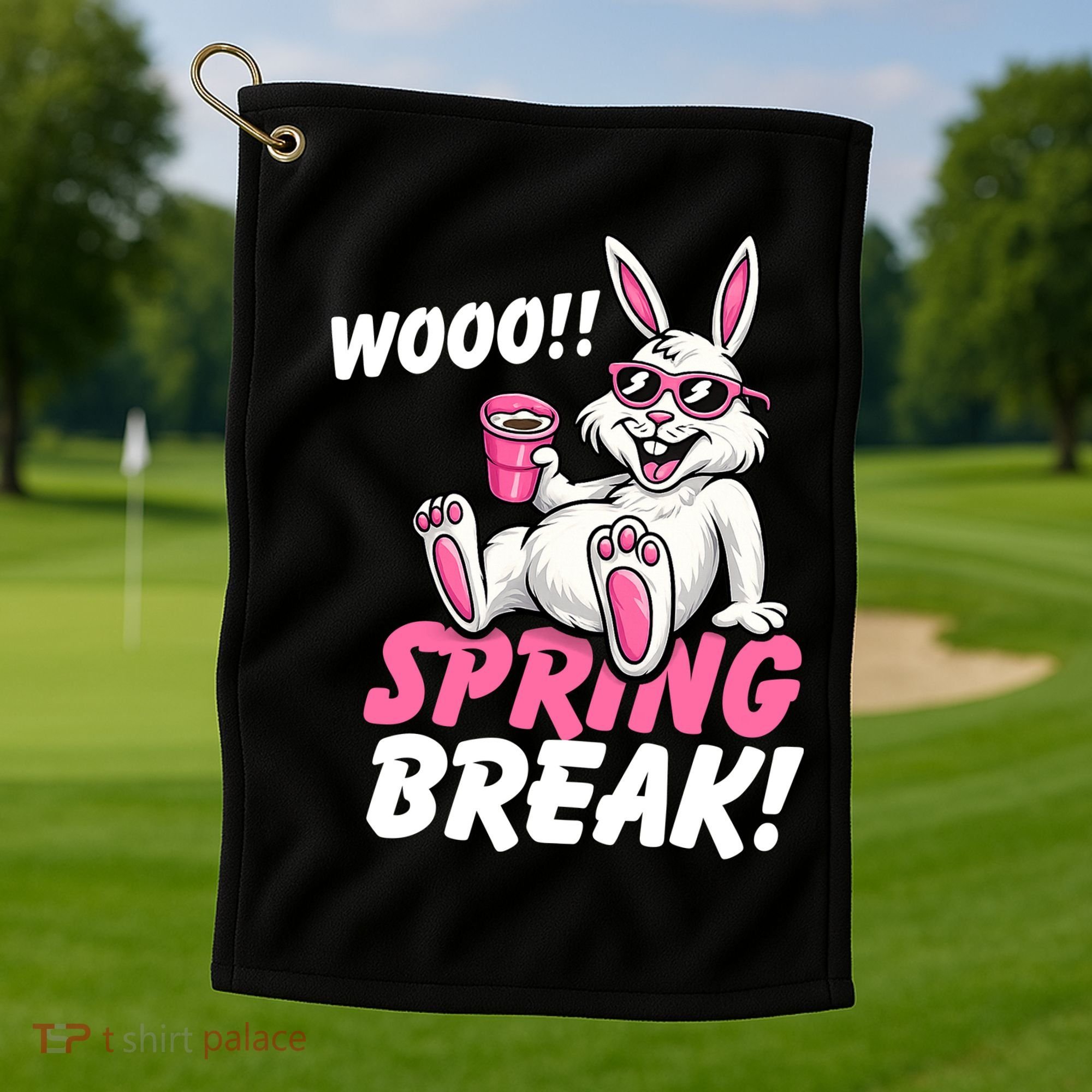 WOO Sring Break Golf Towel