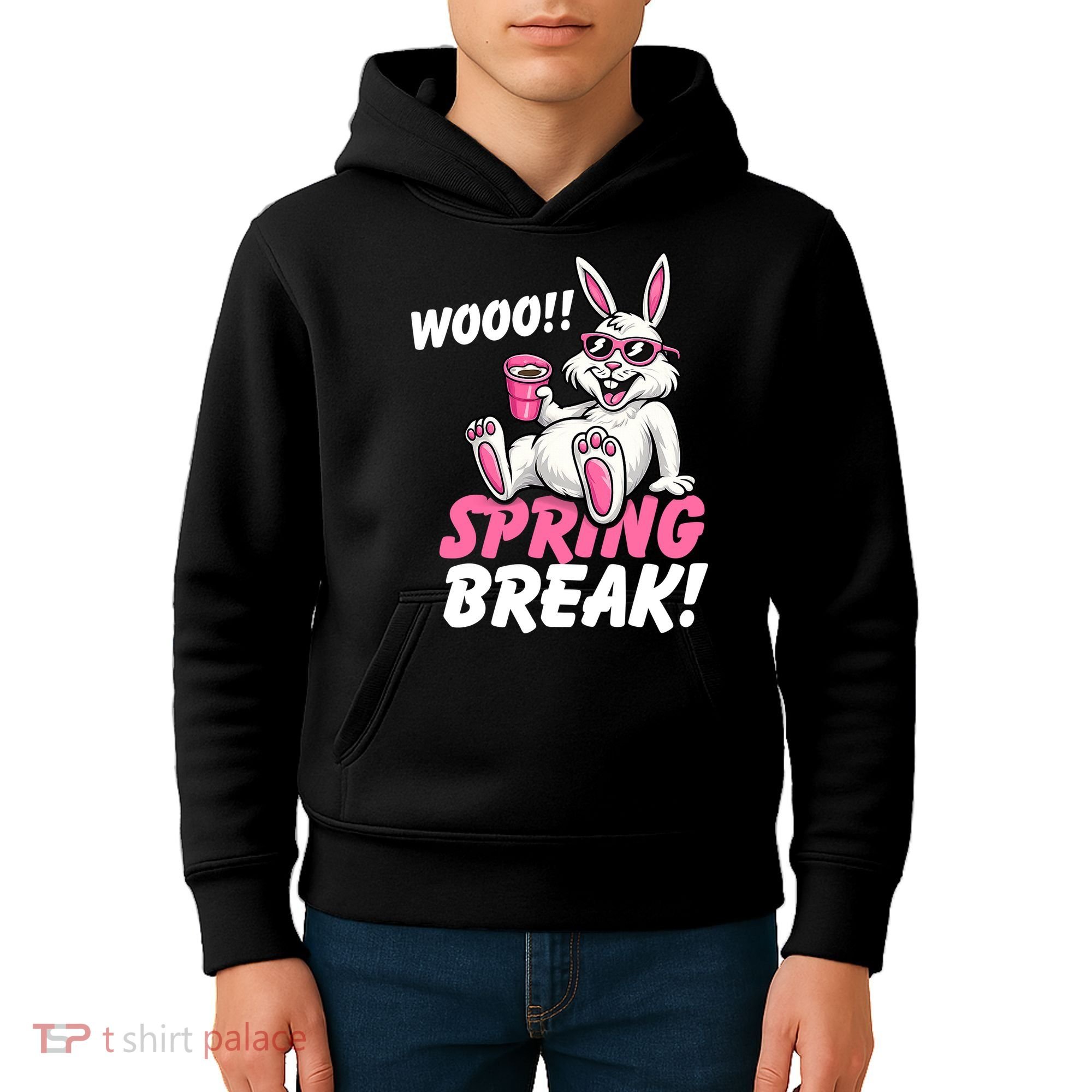 WOO Sring Break Kids Hoodie