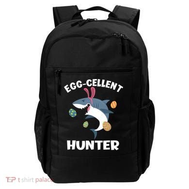 White Shark Bunny Eggfunny Giftcellent Hunter Funny Easter Cute Gift Backpack