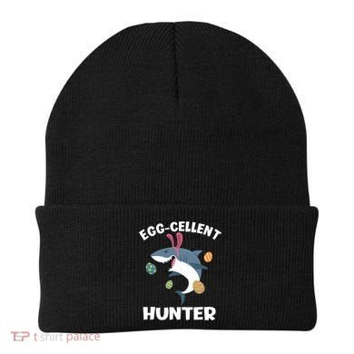 White Shark Bunny Eggfunny Giftcellent Hunter Funny Easter Cute Gift Beanie