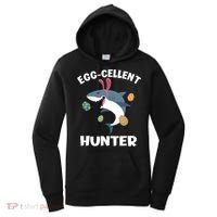 White Shark Bunny Eggfunny Giftcellent Hunter Funny Easter Cute Gift Women's Hoodie thumb 0