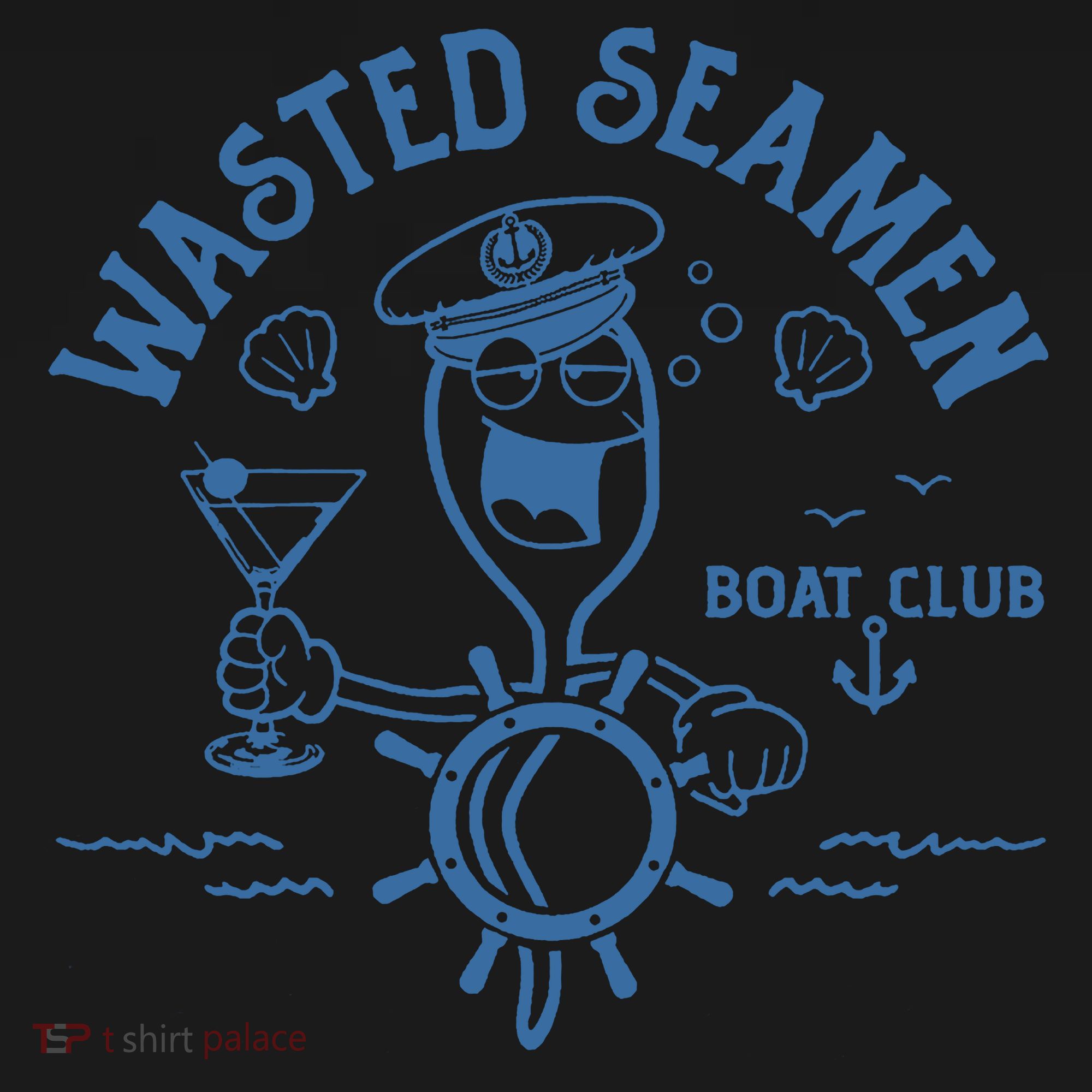 Wasted Seamen Boat Club Coaster