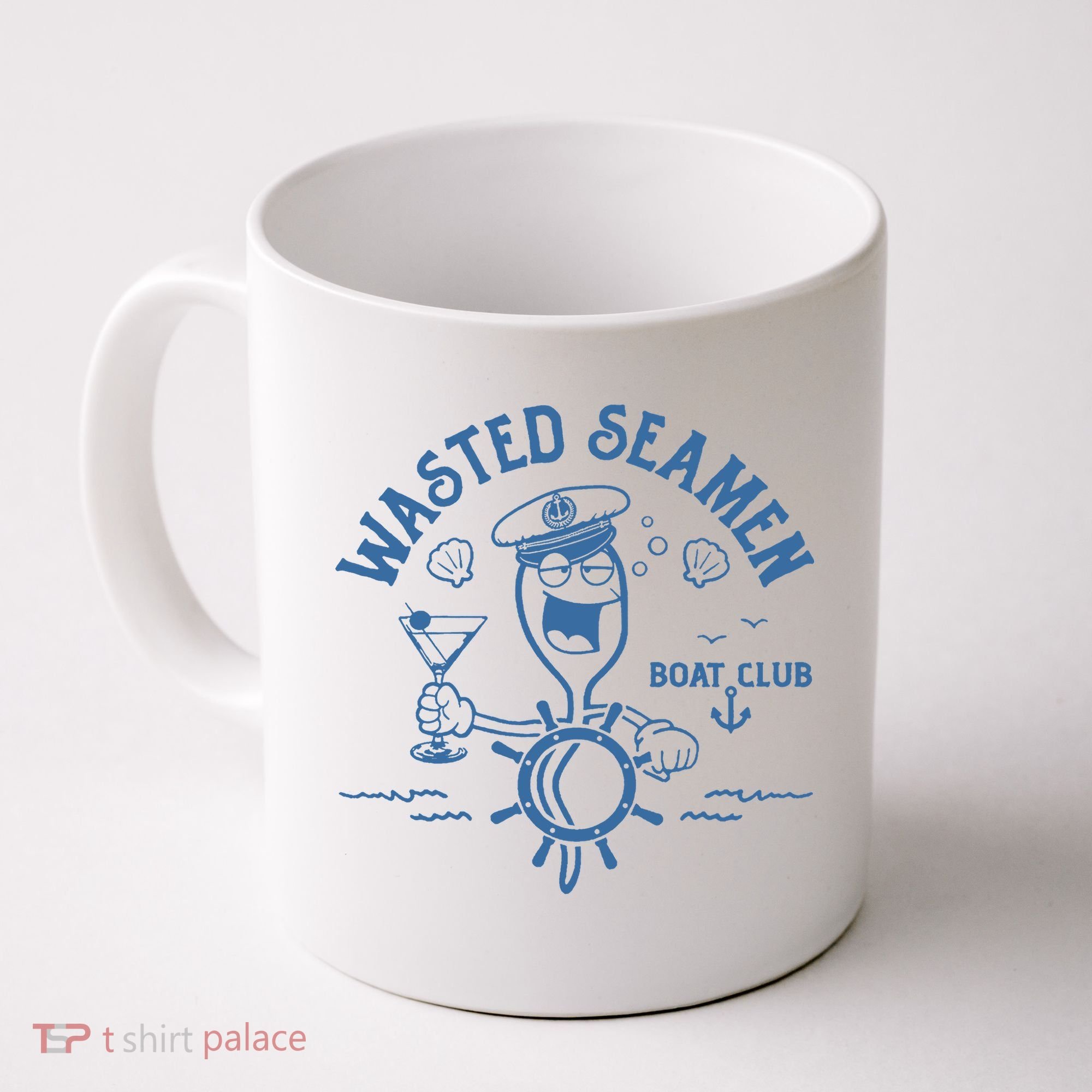 Wasted Seamen Boat Club Coffee Mug