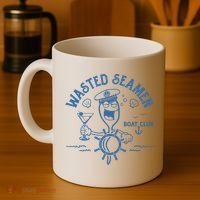 Wasted Seamen Boat Club Coffee Mug thumb 4