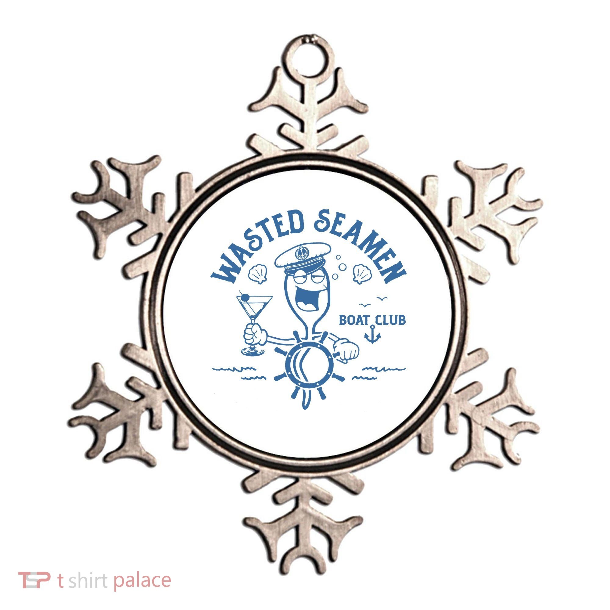 Wasted Seamen Boat Club Ornament