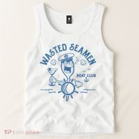 Wasted Seamen Boat Club Tank Top thumb 2