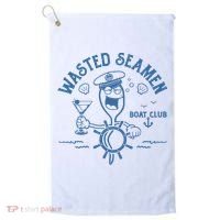 Wasted Seamen Boat Club Golf Towel thumb 0